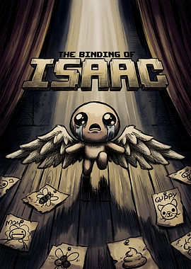 The Binding of Isaac Game Art