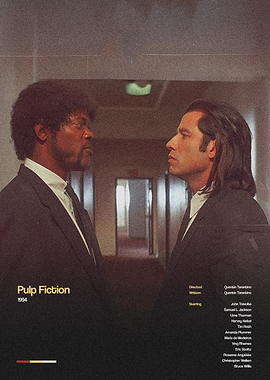 Pulp Fiction Movie Poster