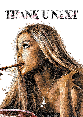 Ariana Grande Thank U, Next Portrait