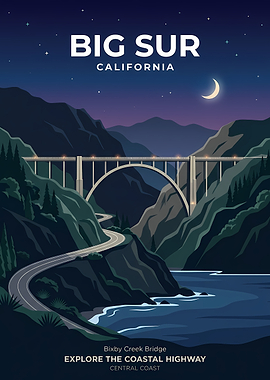 Big Sur California Coastal Highway