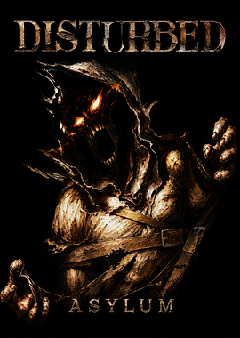 Disturbed Asylum Album Cover