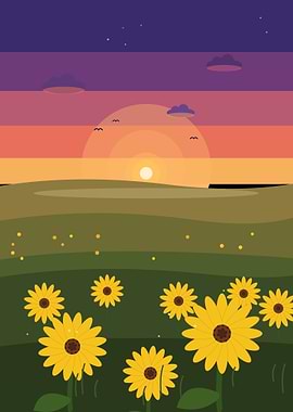 Symphony in Yellow and Violet
