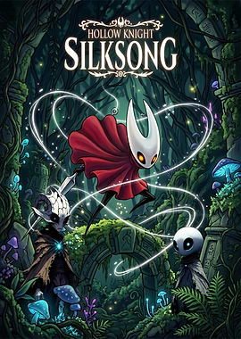 Hollow Knight Silksong Game Art