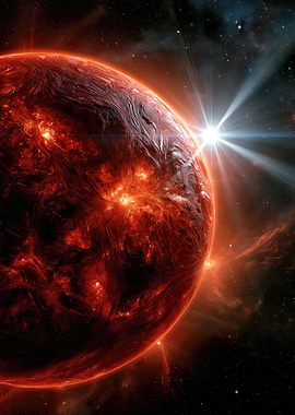 Forming Planet in Orbit Around Young Star