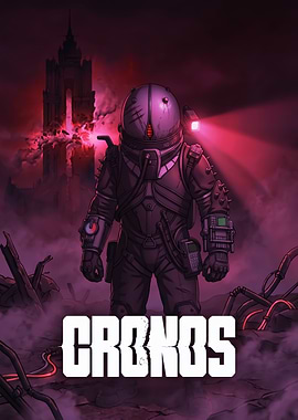 Cronos Astronaut in Ruined Landscape