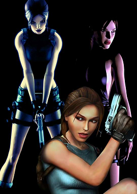 Lara Croft Trio