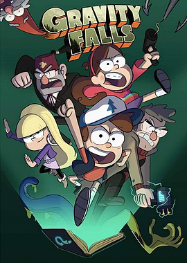 Gravity Falls Characters in Action
