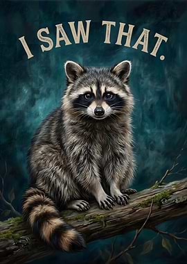 I Saw That Raccoon
