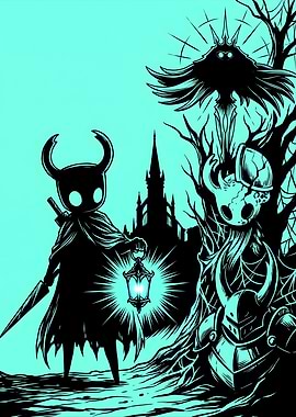 Hollow Knight Characters and Castle