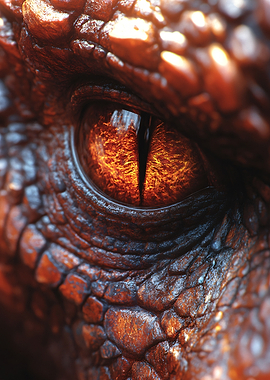 Dragon Eye Close-Up