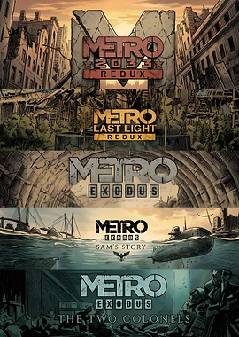 Metro Redux and Exodus Game Collection Art