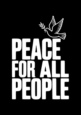 Peace for All People Dove