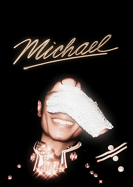 Michael Jackson with Signature
