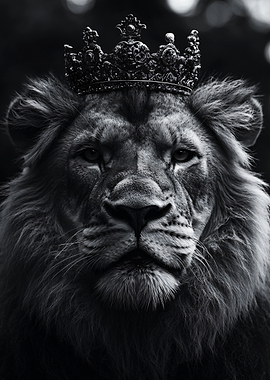 Lion King with Crown