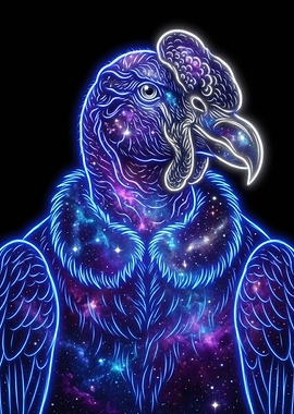 Cosmic Condor Portrait