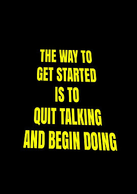 Inspirational Quote About Doing