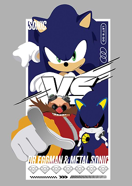 Sonic vs. Eggman & Metal Sonic