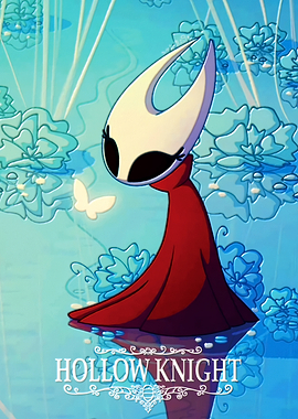 Hollow Knight Hornet and Butterfly