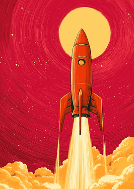 Retro Rocket Launch