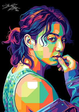 Jungkook Pop Art Portrait