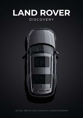 Land Rover Discovery Top View