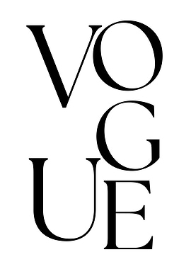 Vogue text art