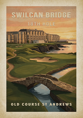 Swilcan Bridge Old Course St Andrews