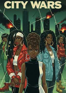 City Wars Comic Cover