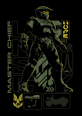 Master Chief: Iconic Spartan Defender