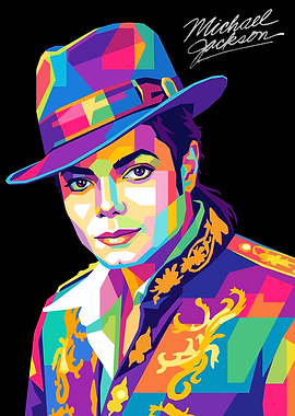 Michael Jackson Pop Art Portrait