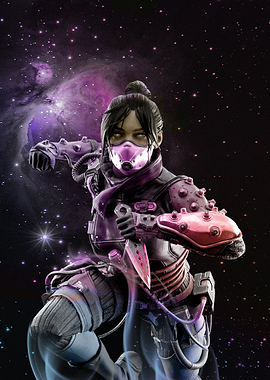 Wraith with Knife in Space