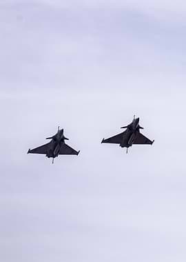 French Rafale in Le Mans