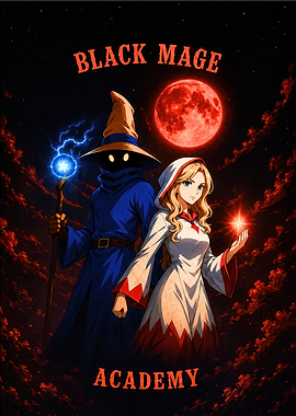 Black Mage Academy Poster