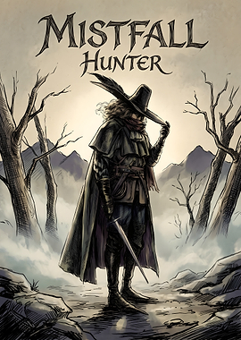 Mistfall Hunter Character Art