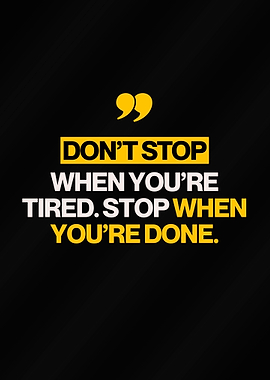 Motivational Quote for Gym