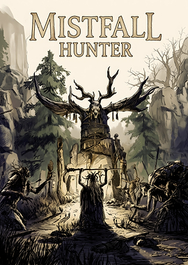Mistfall Hunter Fantasy Art