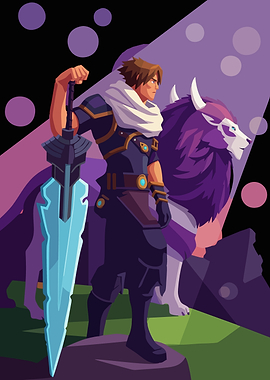 Garen and his loyal lion