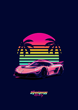 Retro Koenigsegg Mansory