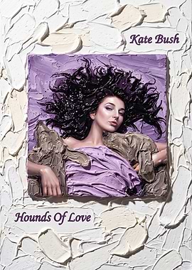Hounds of Love Album Cover Art Painting
