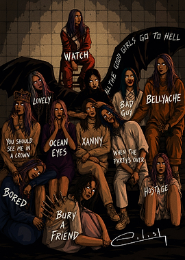 Billie Eilish Multiple Personas