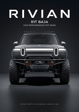 Rivian R1T Baja Off-Road Vehicle