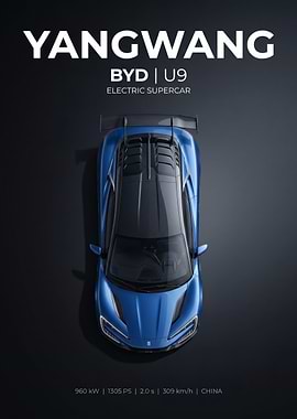 BYD Yangwang U9 Electric Supercar