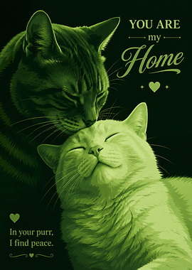 Two Cats in Love