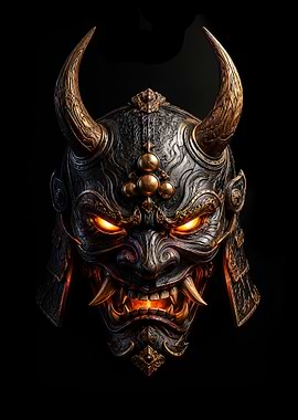 Oni Samurai Mask
