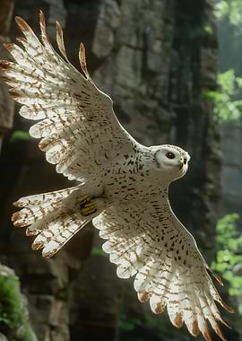 Snowy Owl in Flight