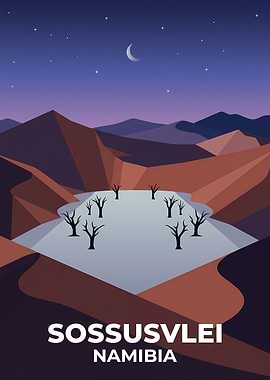 Sossusvlei Namibia Desert Landscape