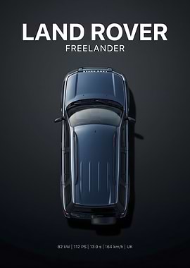 Land Rover Freelander Top View