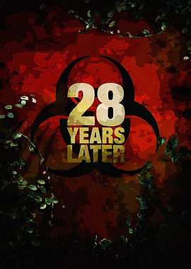 28 Years Later Biohazard Poster