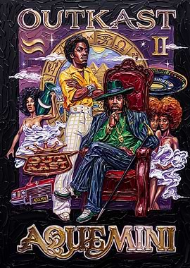 Aquemini Album Cover Art Painting