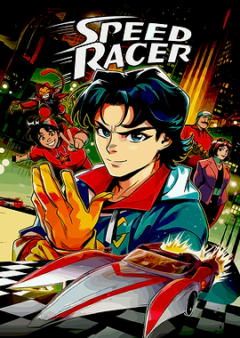 Speed Racer Anime Poster